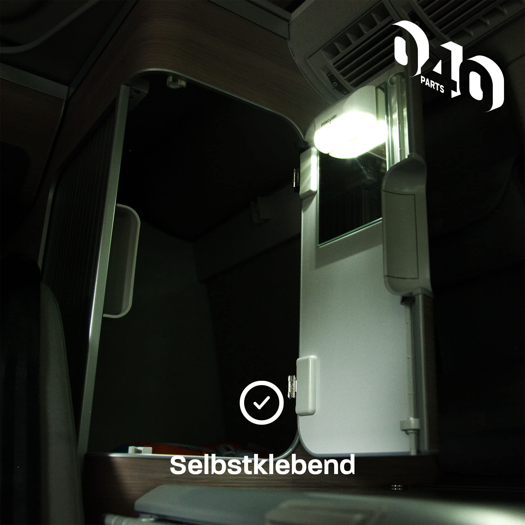 Lampe LED Automatique Pour Frigo De Camping-car - Détection De Mouvement - Autocollante - Fonctionne Sur Piles AA