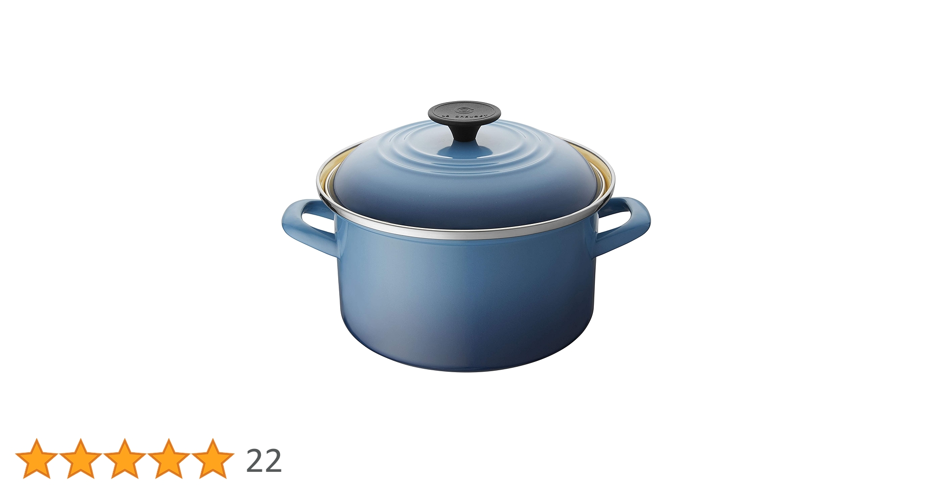 ⭐︎送料無料⭐︎ Le Creuset ルクルーゼ　16cm ブルー LE CREUSET（鍋/フライパン ・ ブルー・ネイビー/青色系）の