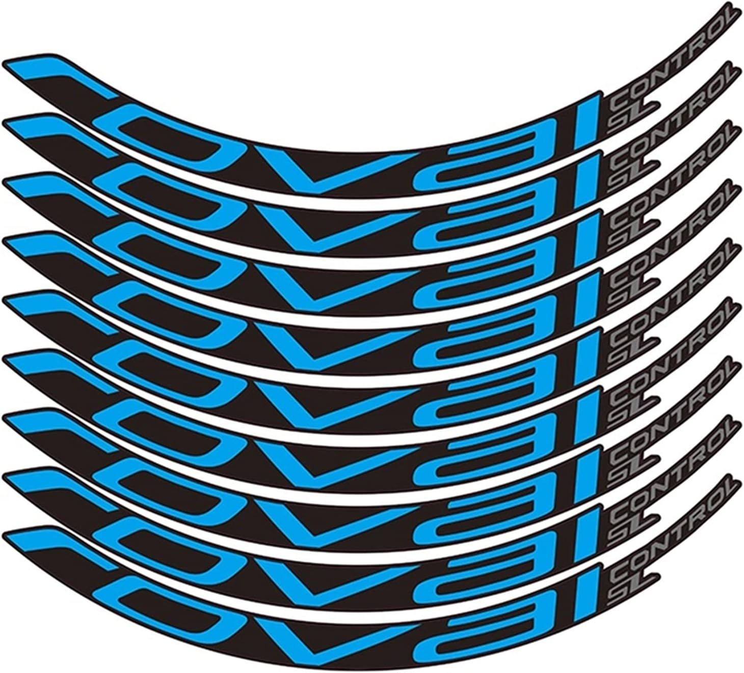 Bicycle Wheel Stickers Mountain Bike Roval Control SL29 Inch 25mm