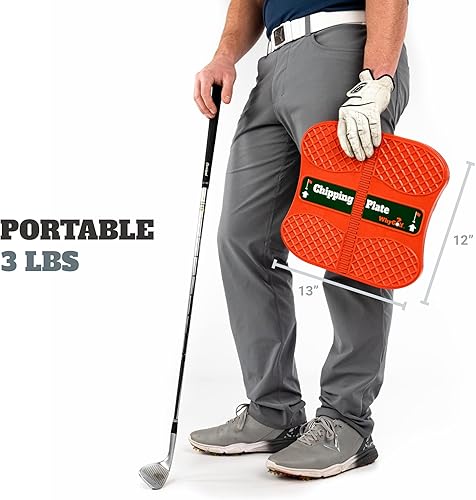 Miniatura 3 de WHYGOLF Placa de astillado para mejorar la técnica de astillado - Tabla de equilibrio de cambio de peso, ayuda de enseñanza y entrenamiento de golf