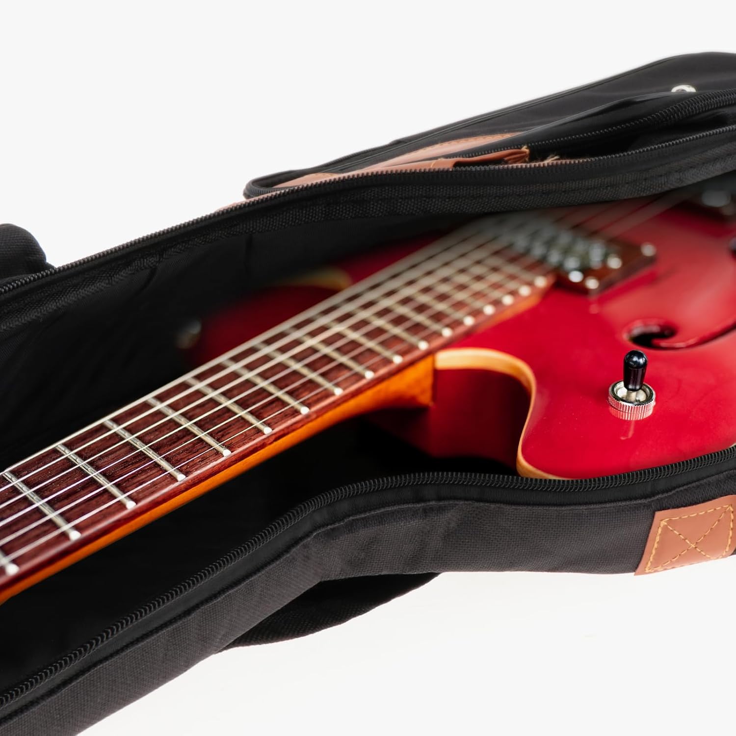 Bass Guitar Bag, Sleek Electric Guitar Case, Backpack Adjustable Strap with Large Pockets Waterproof Electric Bass Bag Bass Guitar Gig Bag, Bass, Multi, 78020585168875715