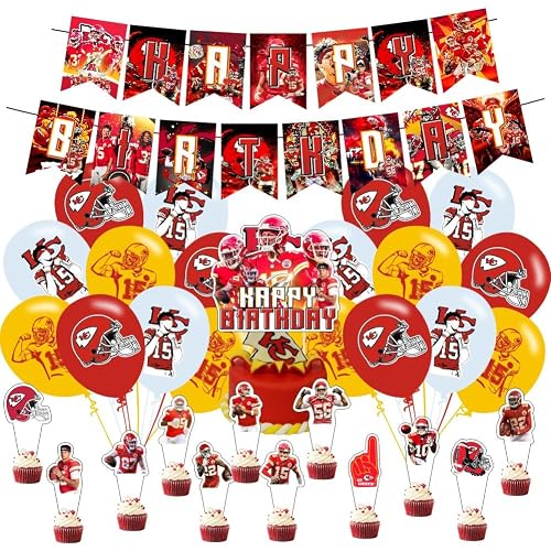Patrick Mahomes Birthday Decorations