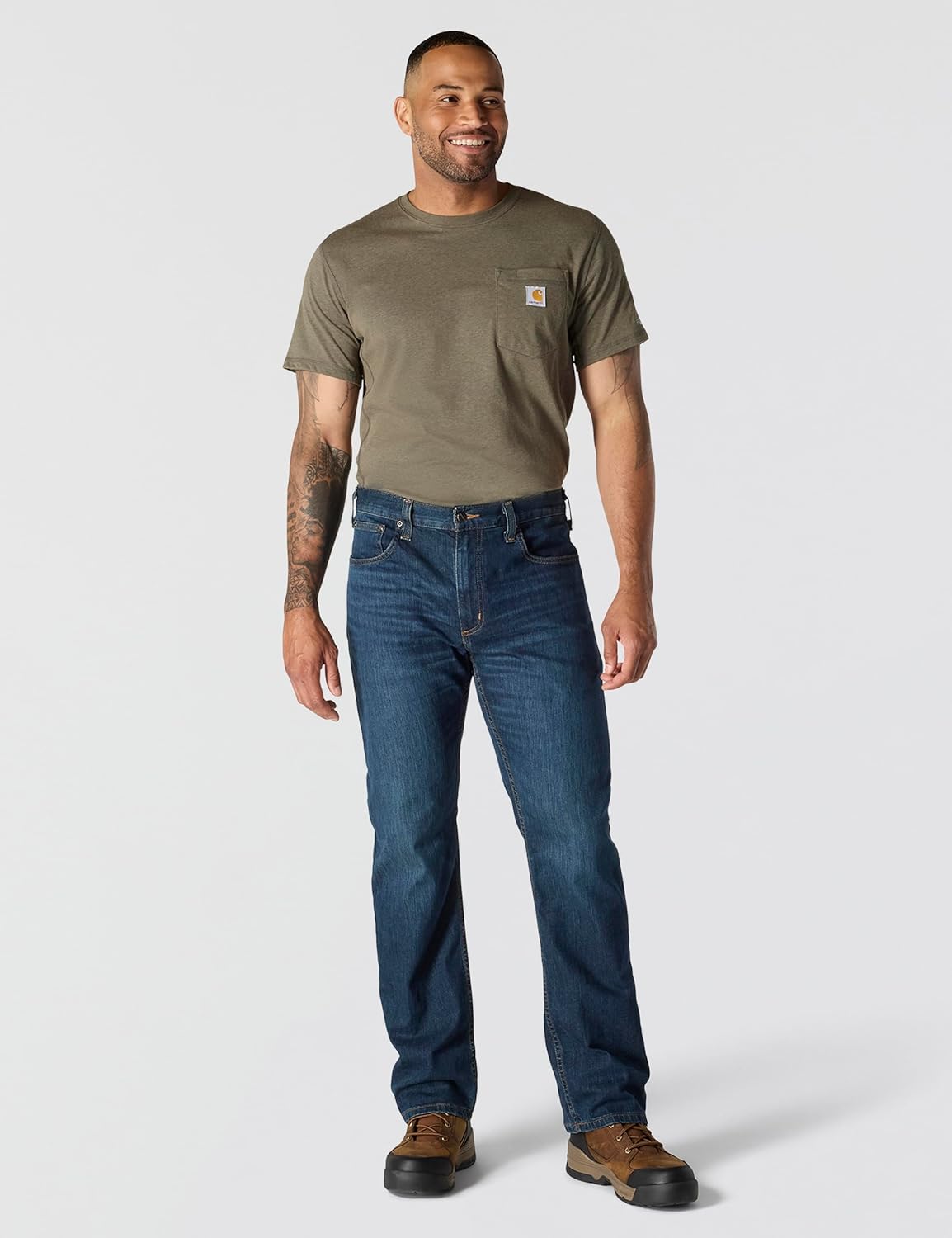 Carhartt Men's Relaxed Straight Rugged Flex® Jean - Image 3