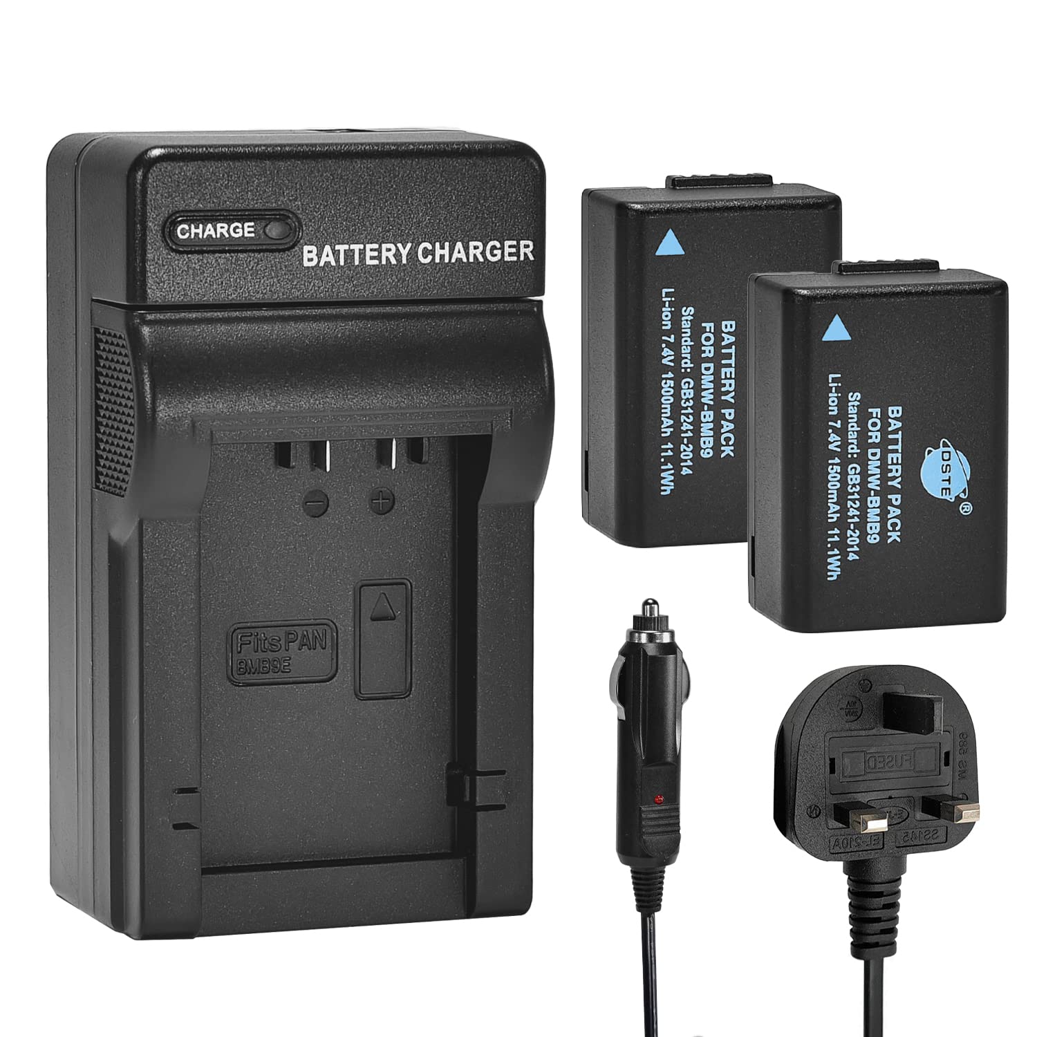 CELLONIC, Batería para Cáara Copatible con Panasonic Luix DC-FZ82, DW-BB9E, DC-FZ72 (7.4V