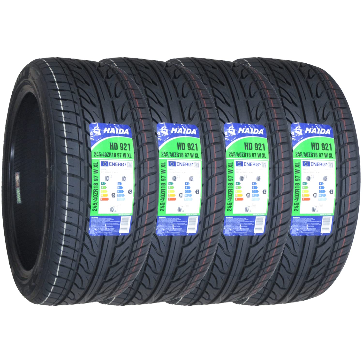 ハイダ　サマータイヤRACING HD921 245/40ZR18 4本セット Amazon.co.jp: ハイダ(HAIDA) サマータイヤ HD921 245/40R18 97W 4本