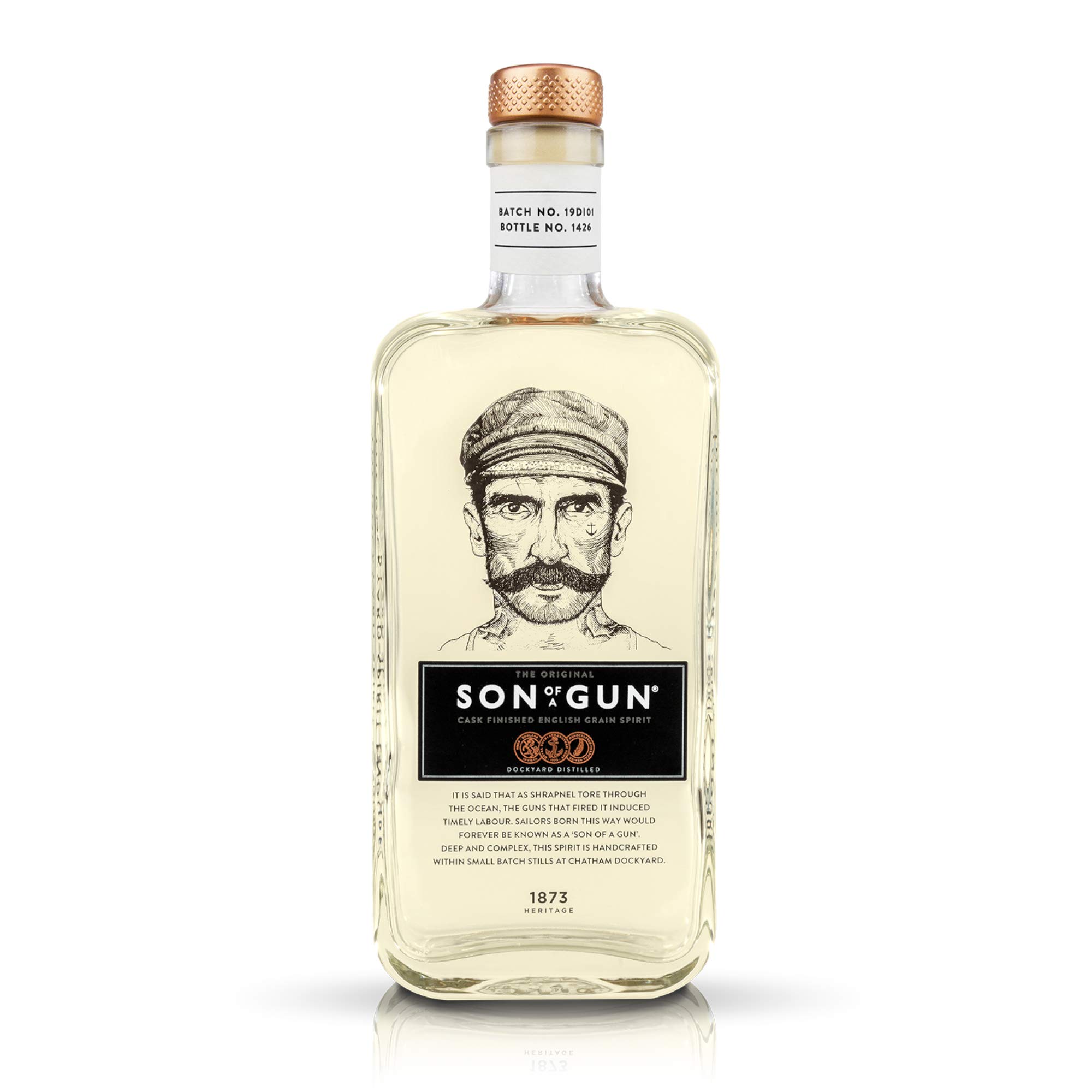 Copper Rivet Distillery Son of a Gun Whisky, 50 cl