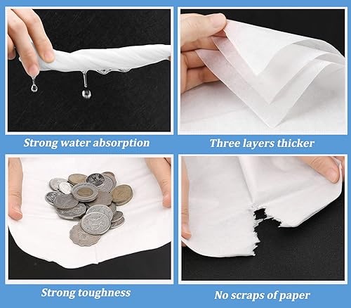 Miniatura 5 de Cilindro de pañuelos de automóvil, repuestos de pañuelos de automóvil, 21 paquetes de recambios de servilletas para soporte de pañuelos de visera de