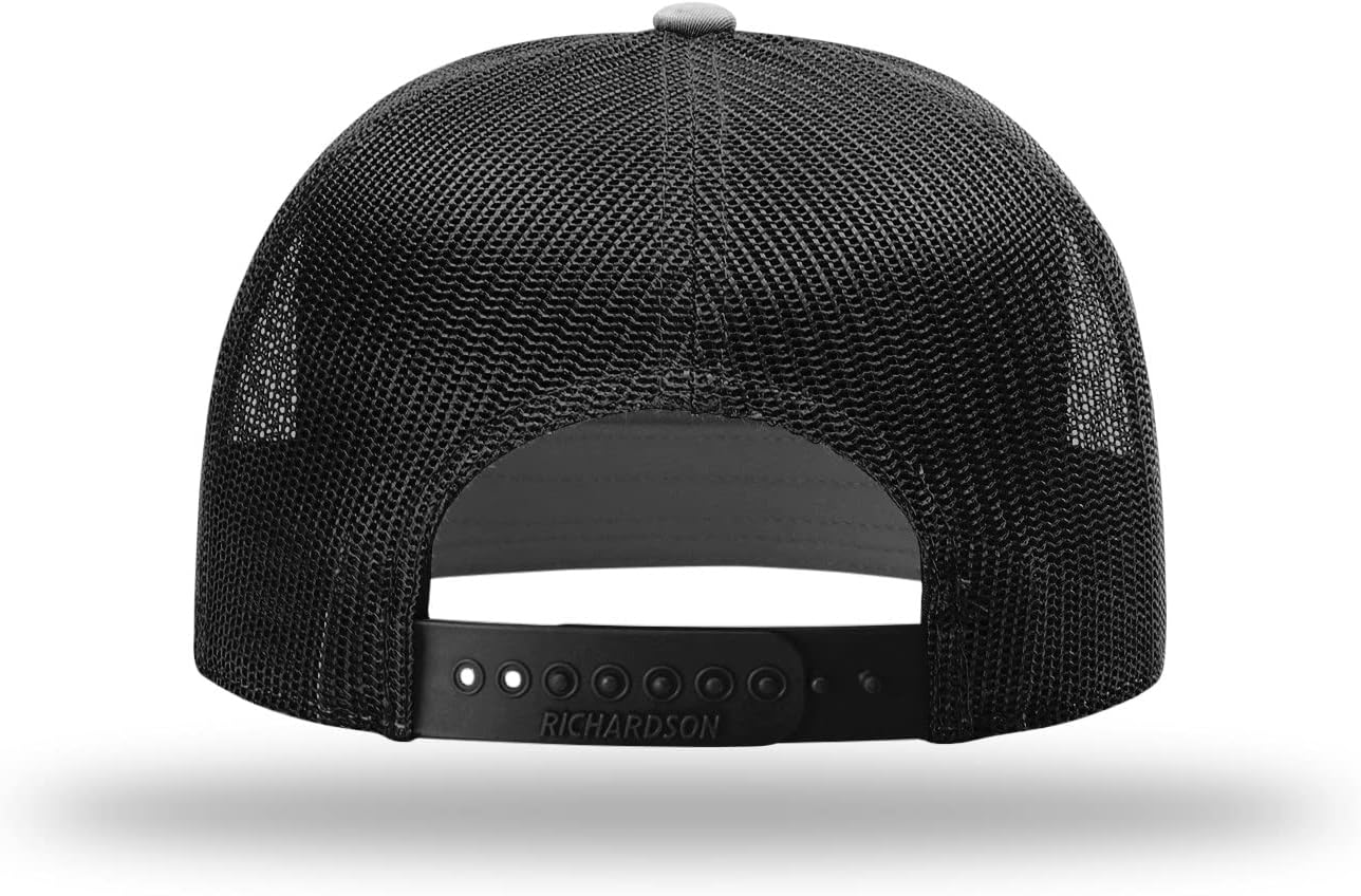 Richardson 168 168P Hat 7-Panel Trucker Cap Hi-Pro Snapback Cap Camo Hat Adjustable Baseball Hat Blank Hat Bulk Hats - Image 4
