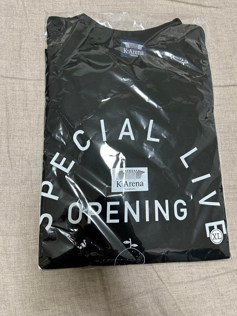 ゆず Kアリーナ横浜 コラボ ロンT ブラック XLサイズ 黒 ゆず K