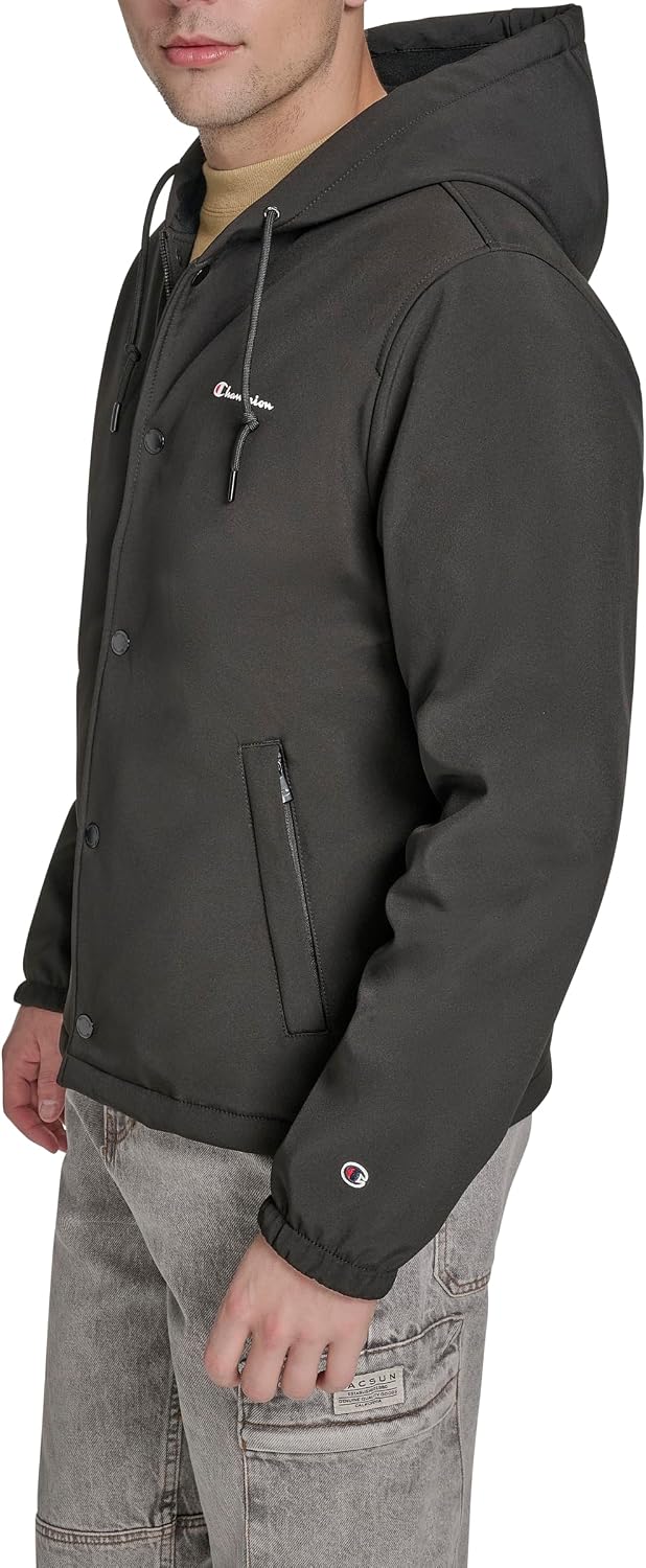 Champion Men's Hooded Coaches Rain Jacket