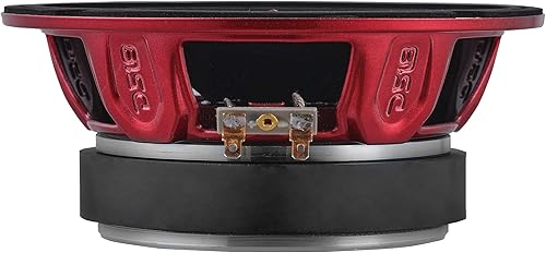 Miniatura 76 de DS18 PRO-X6.4M - Altavoz de 6.5 pulgadas, rango medio, bala de aluminio roja, 500 W máximo, 250 W RMS, 4 ohmios, altavoces de puerta de audio
