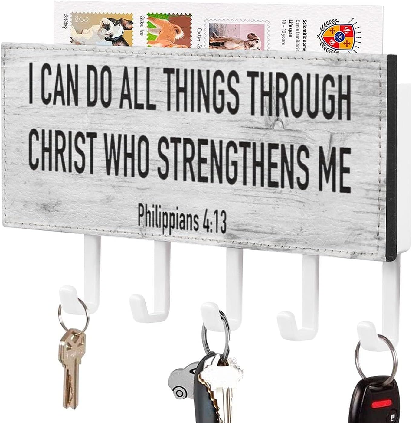 godblessign I Can Do All Things Through Christ Who Strengthens Me Key Holder for