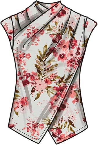 Miniatura 6 de Simplicity Patrón de costura Misses Topchaleco, multicolor