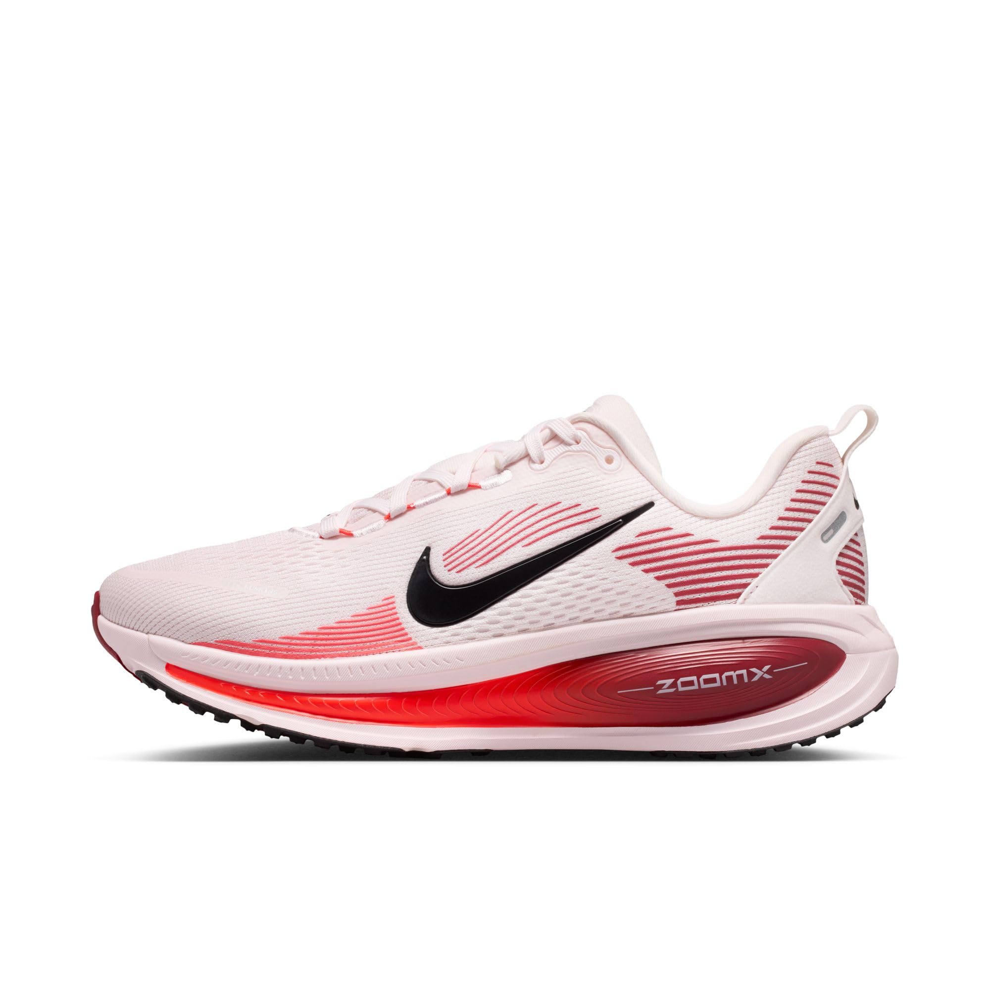 Vomero 18 Women's Road Running Shoes (Pearl Pink/Team Crimson/Bright Crimson/Black)