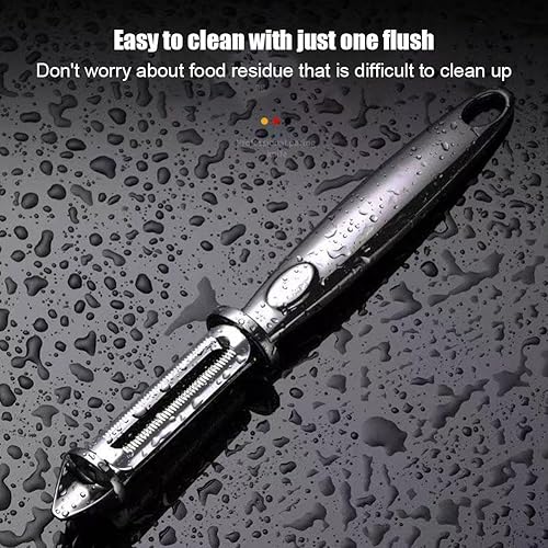 Miniatura 5 de Wmool Pelador de verduras multifuncional todo en uno, pelador de verduras y frutas 3 y 1, pelador de manzanas y verduras autoafilable 3 en 1, mejor