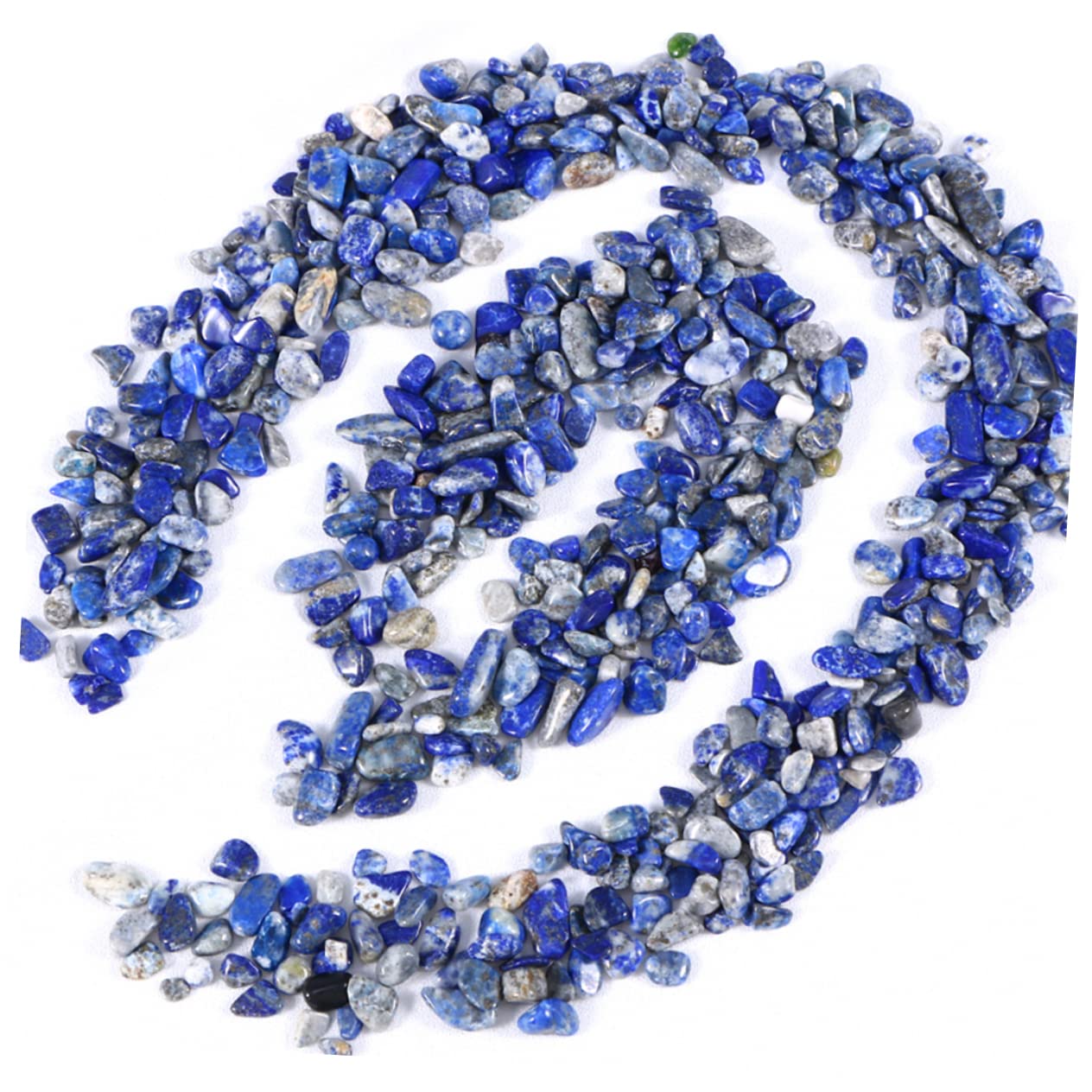 RORPOIR Decorative Gravel for Fish Tank 200g Lapis Irregular Decor Stones Aquarium Rock Decor