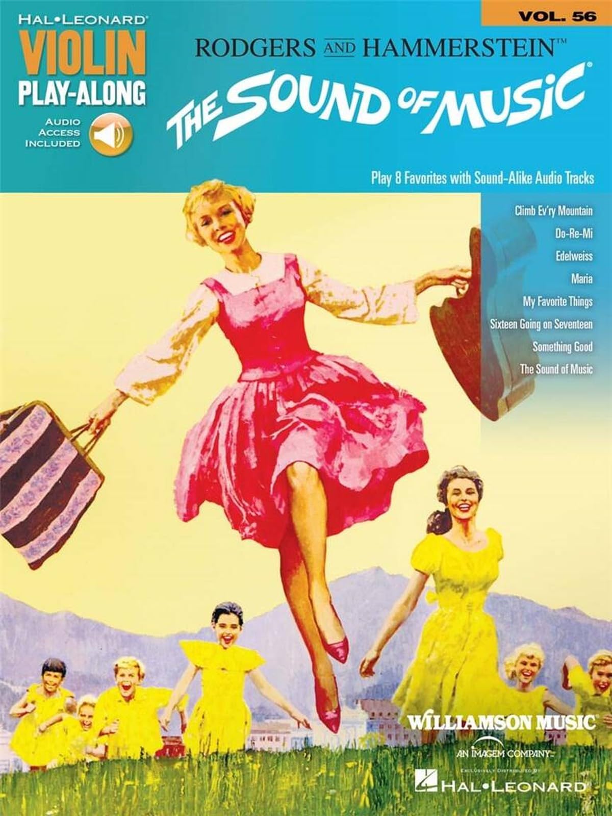 Violin Play-Along Volume 56: The Sound Of Music (Hal Leonard Violin Play-Along) (Includes Online Access Code)