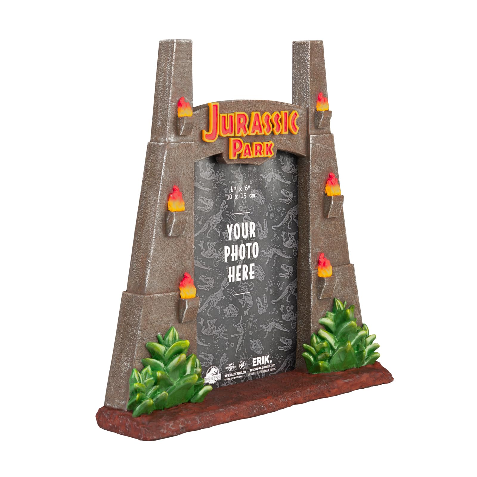 Grupo Erik - Cadre Photo 10 x 15 cm Jurassic Park| Cadre Photo Table Dinosaure, Cadeau Jurassic Park