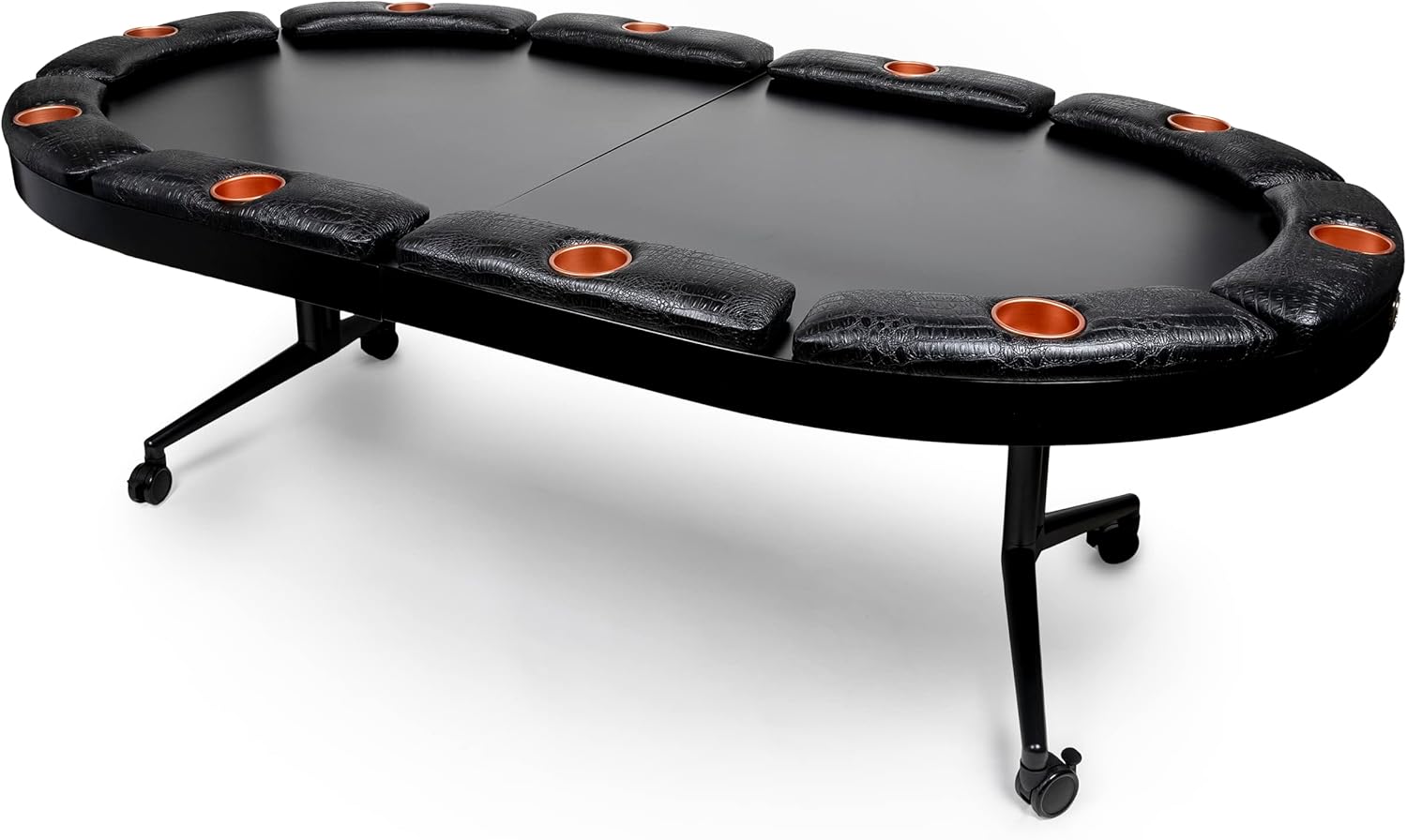 Triton Poker Tables Elite 10 Player Poker Table with Wood
