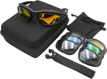 Lunettes Vélo Myiaur Lot De 2 - Verres Polarisés UV400 Sport Homme Femme