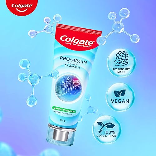 Miniatura 8 de Colgate Pasta de dientes Pro Argin, 2 veces fuerza de esmalte, protección mejorada contra sensibilidad, daño del esmalte, pH oral, caries (3.5 onzas)