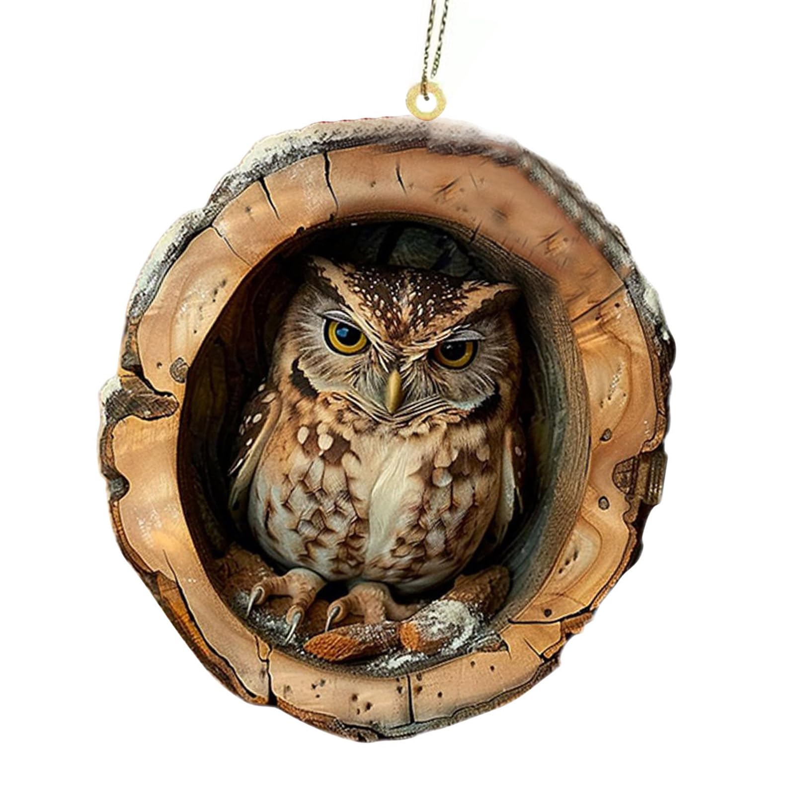 Carotoe C Arotoe Hristmas Tree Ornament 2D Acrylics Hristmas Pendant For Tree Door Handle Hallway Winter Holiday Decoration Animal Decorations