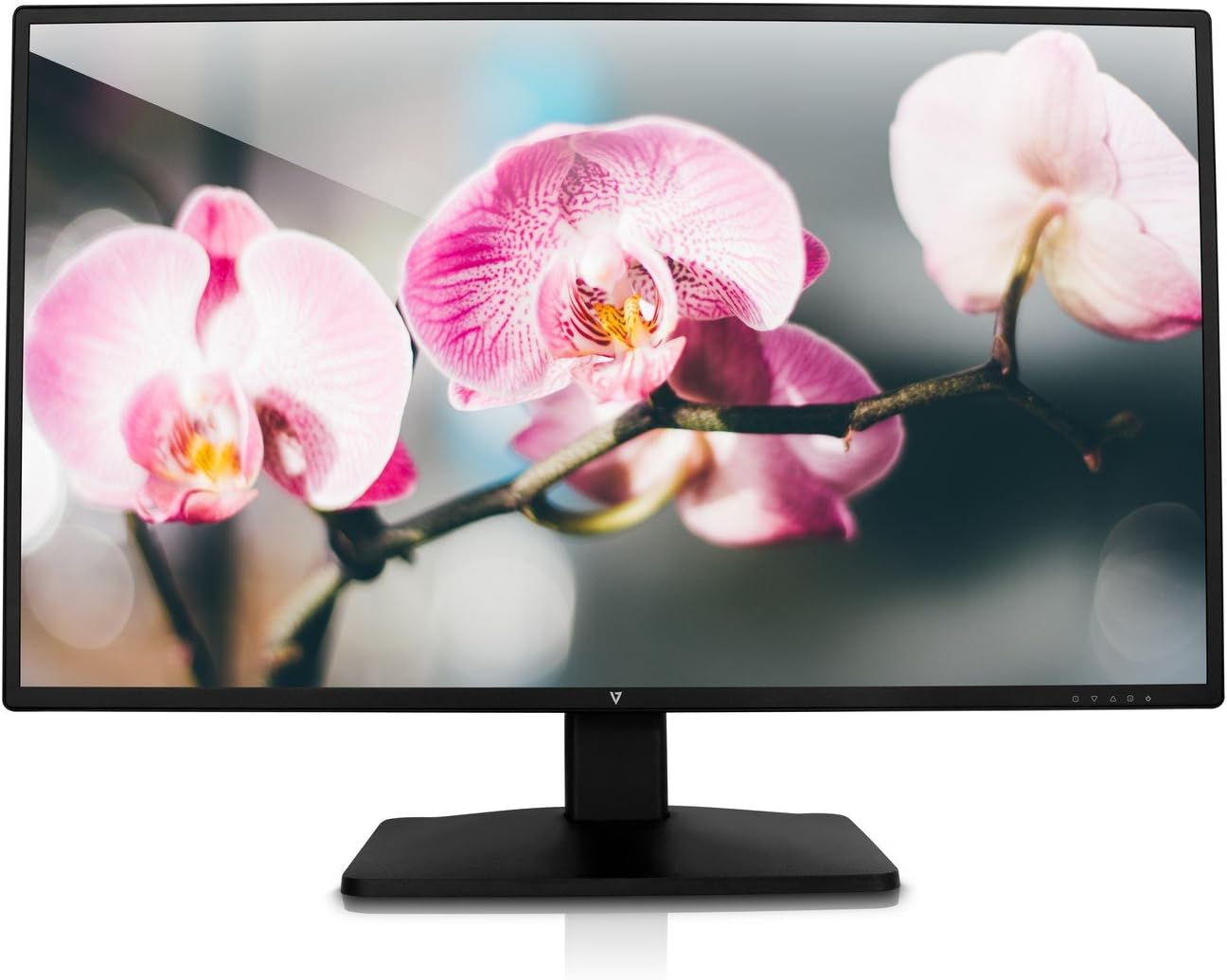 Best Deal 🛒 V7 27-Inch Screen LED-lit Monitor (L27ADS-2N),Black