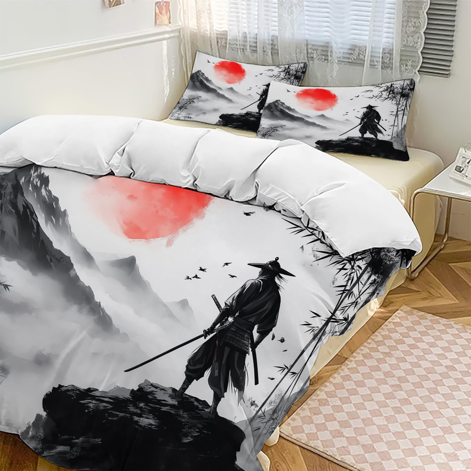 Linge de lit doux et léger samouraï pour en finir avec les nuits trop chaudes