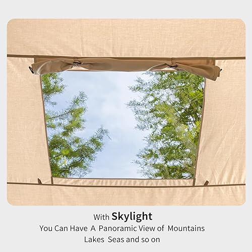 Miniatura 5 de Tiendas de campaña inflables con bomba de mano, tiendas de campaña Air Glamping, tienda de campaña inflable impermeable y resistente al viento,