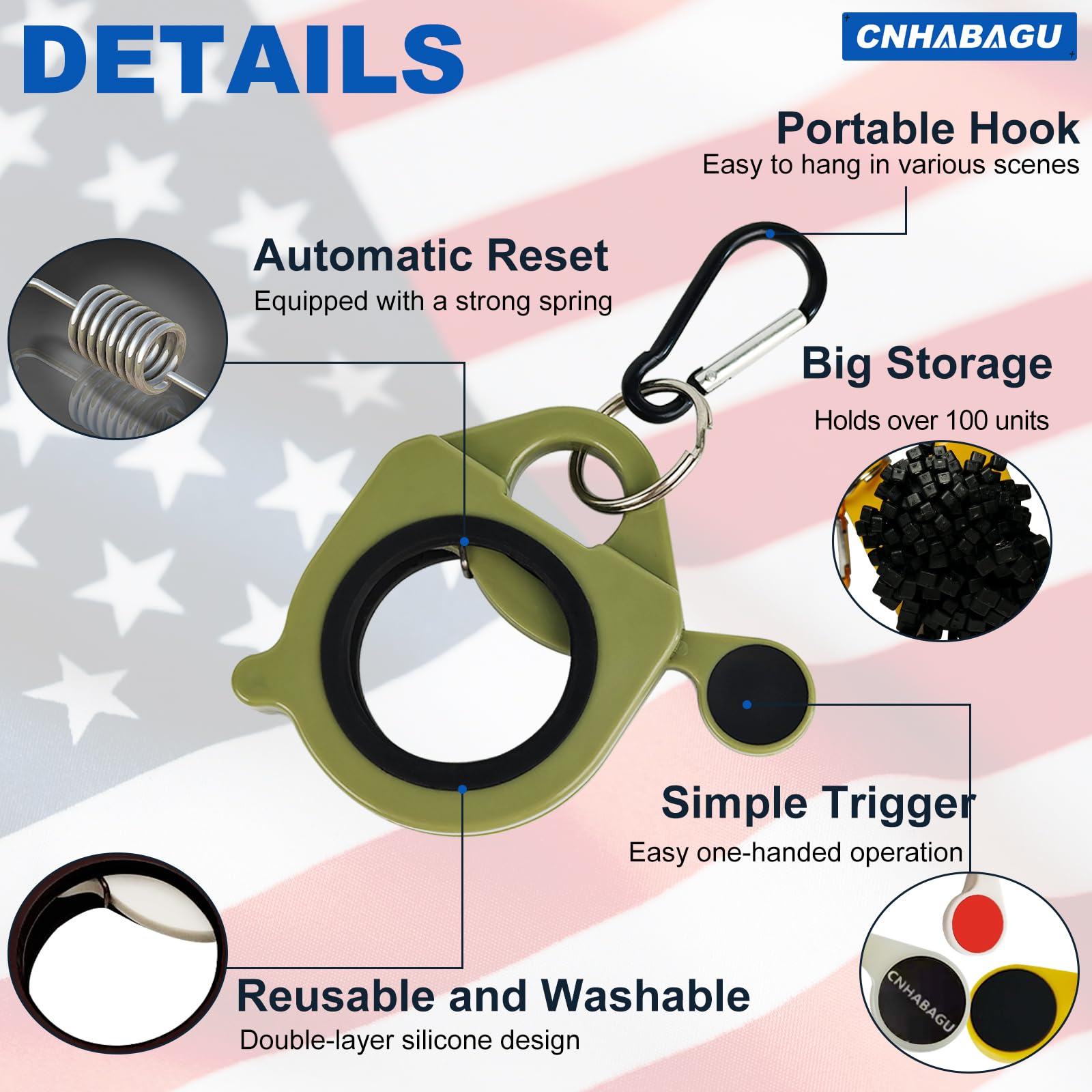 Zip Tie Holder Cable Tie Holder for Tool Belt — Amazon image 3