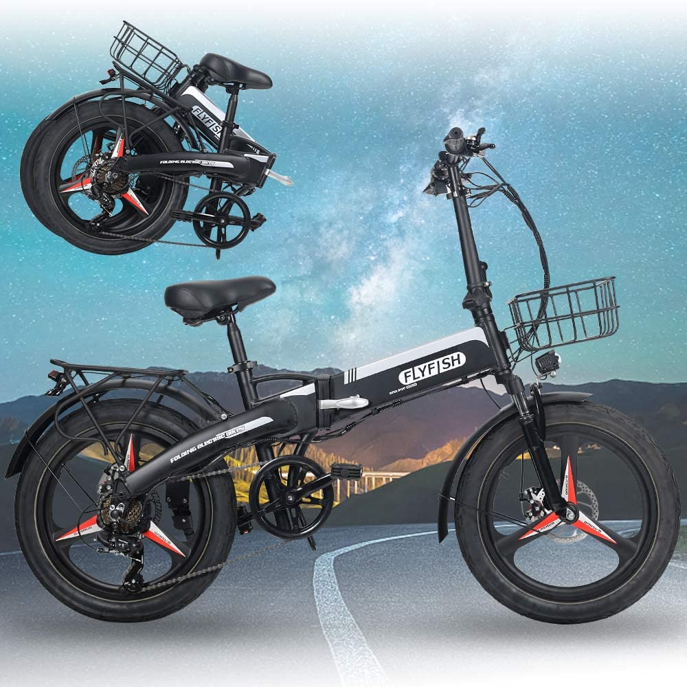 Amazon | 電動アシスト自転車 20インチ 折りたたみ 折りたたみ