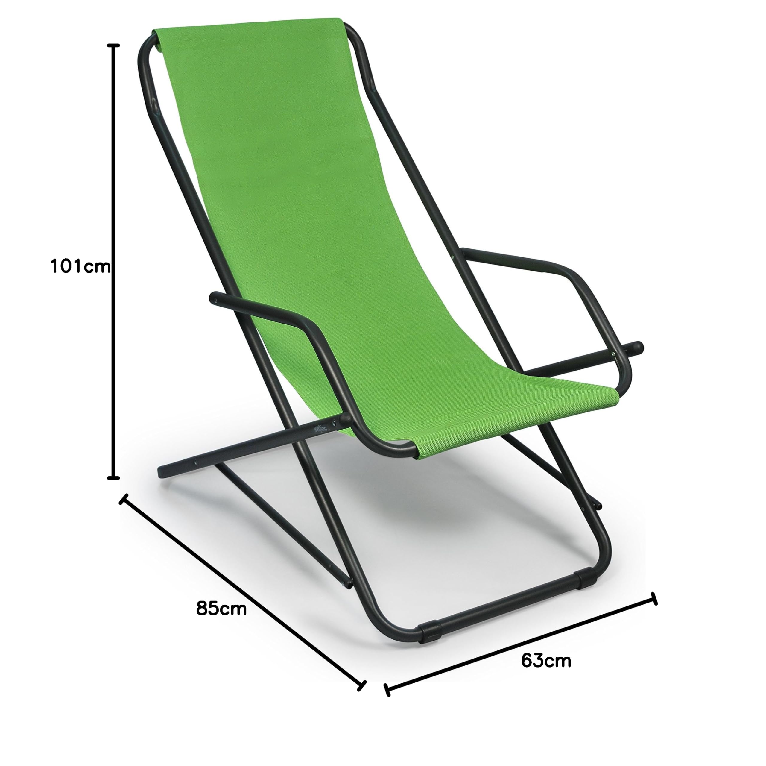 Stiliac 7401 Sdraio Dondolino Verde Tramato 25 cm