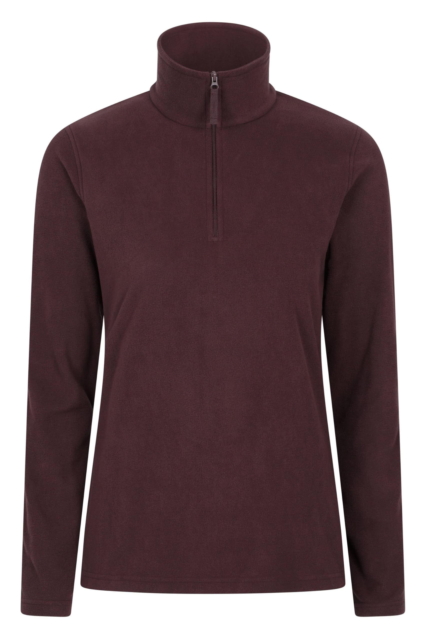 Mountain Warehouse Camber Half Zip Women's Fleece - Lightweight, Warm & Cosy Half Zip Sweatshirt - Best for Spring Summer, Camping, Outdoors, Travelling & Hiking — view 4