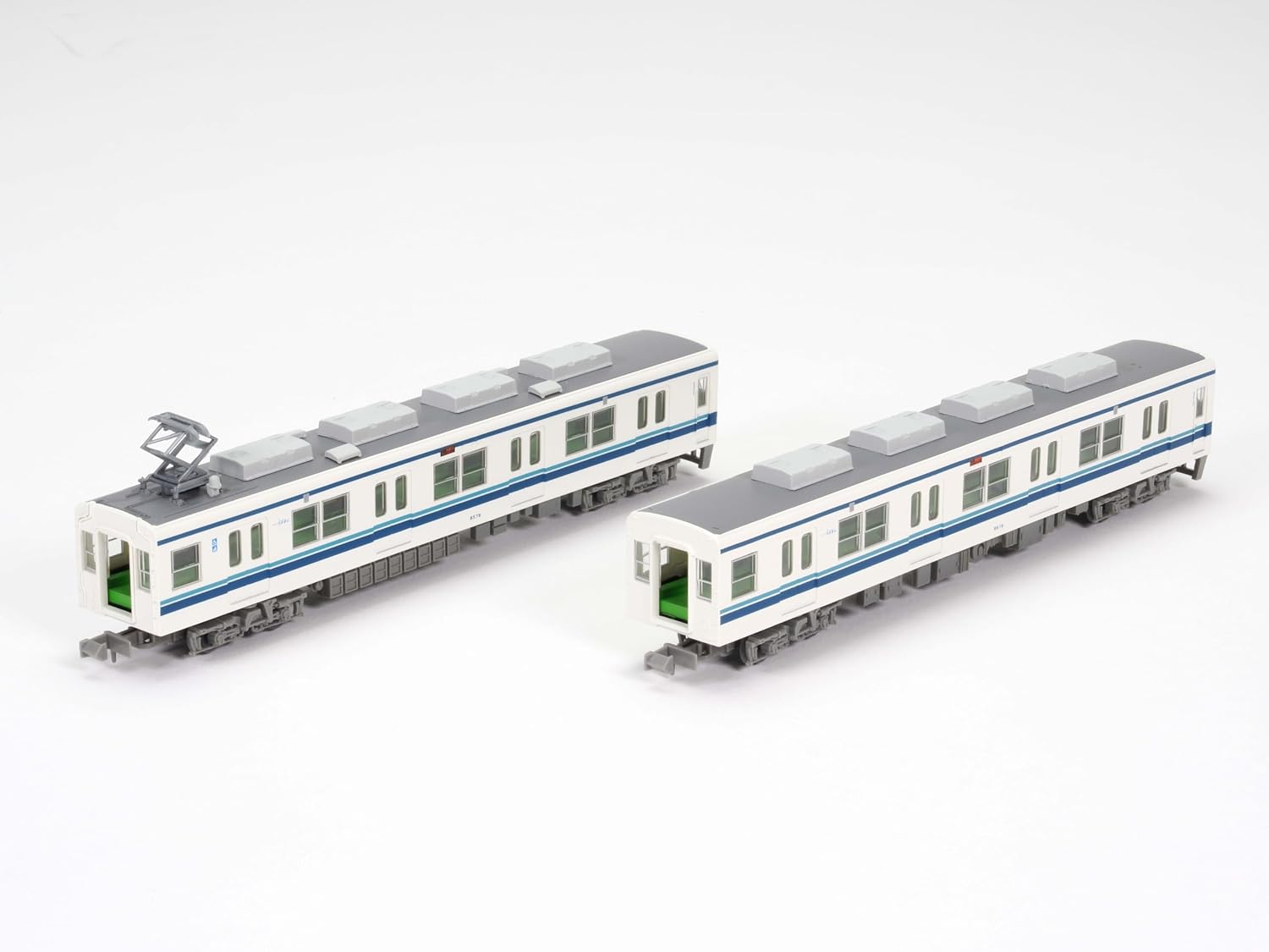 TOMYTEC 332626 Railway Collection Tobu Railway Thank You 8500 Type 2-Car Fixed Set of 2 Diorama Supplies
