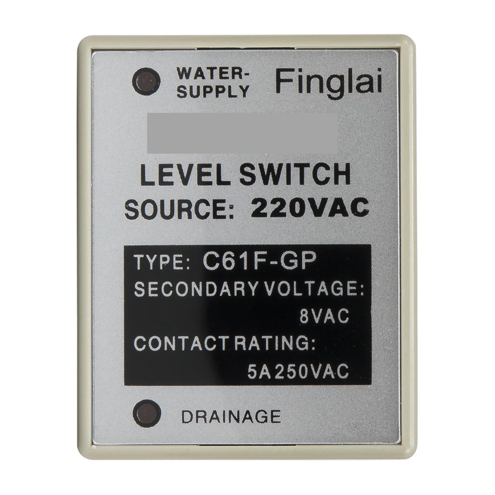 Contrôleur de niveau d'eau C61F-GP pour éviter la marche à sec de votre pompe
