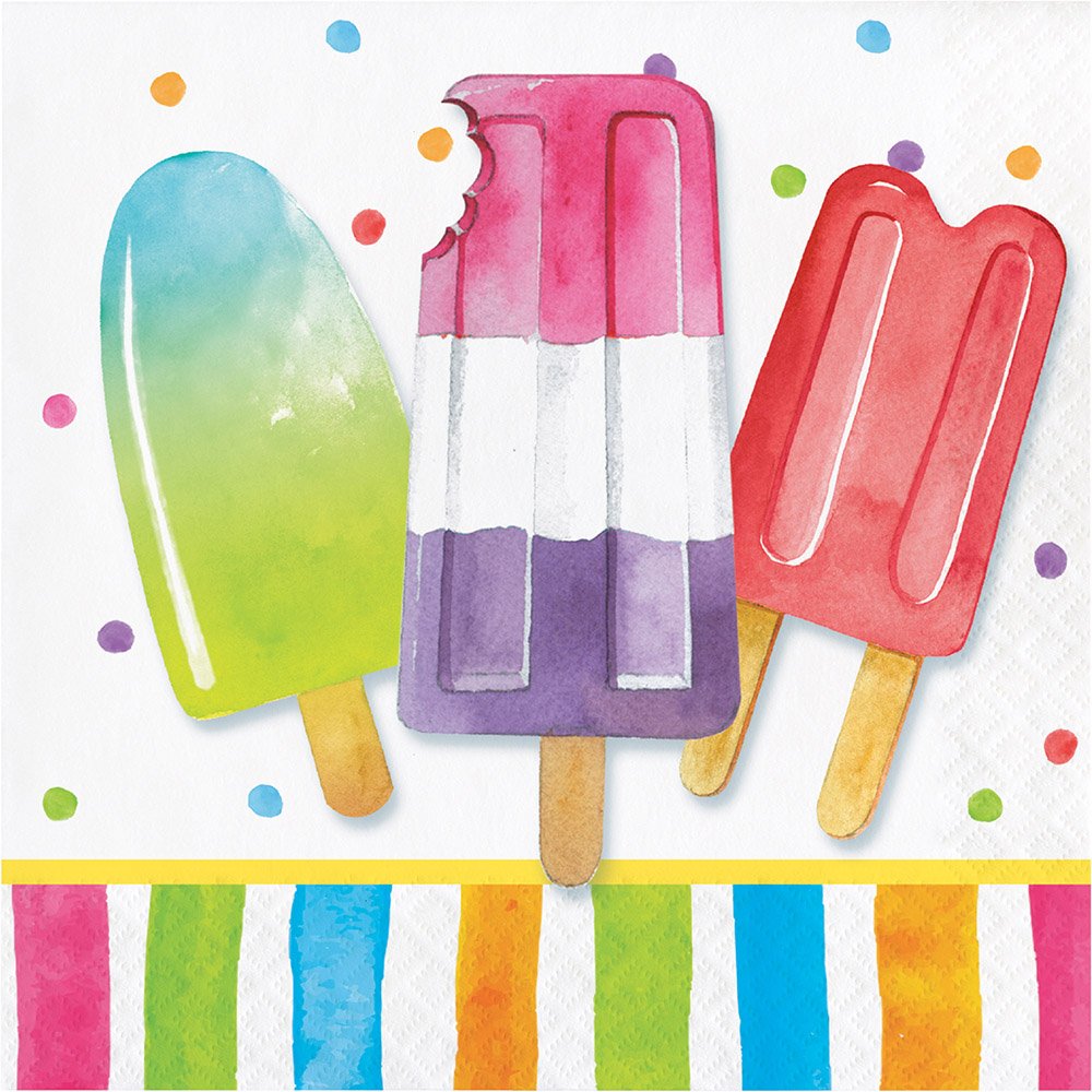 Creative Converting Hello summer l-napkin 2ply 16ct