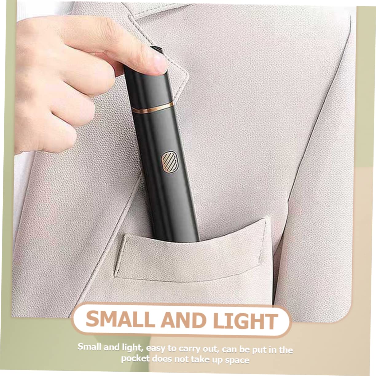 VICASKY Nose Hair Trimmer Clipper with Dual Edge Cutter Portable Design for Quick Hair Removal Present for Mens Grooming and Personal Care