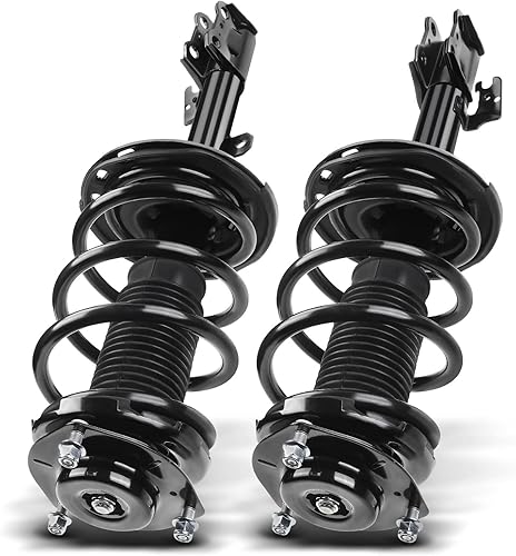 A-Premium Par delantero (2) conjunto completo de puntal y resorte helicoidal compatible con Toyota Highlander 2011 2012 2013, V6 3.5L, lado del