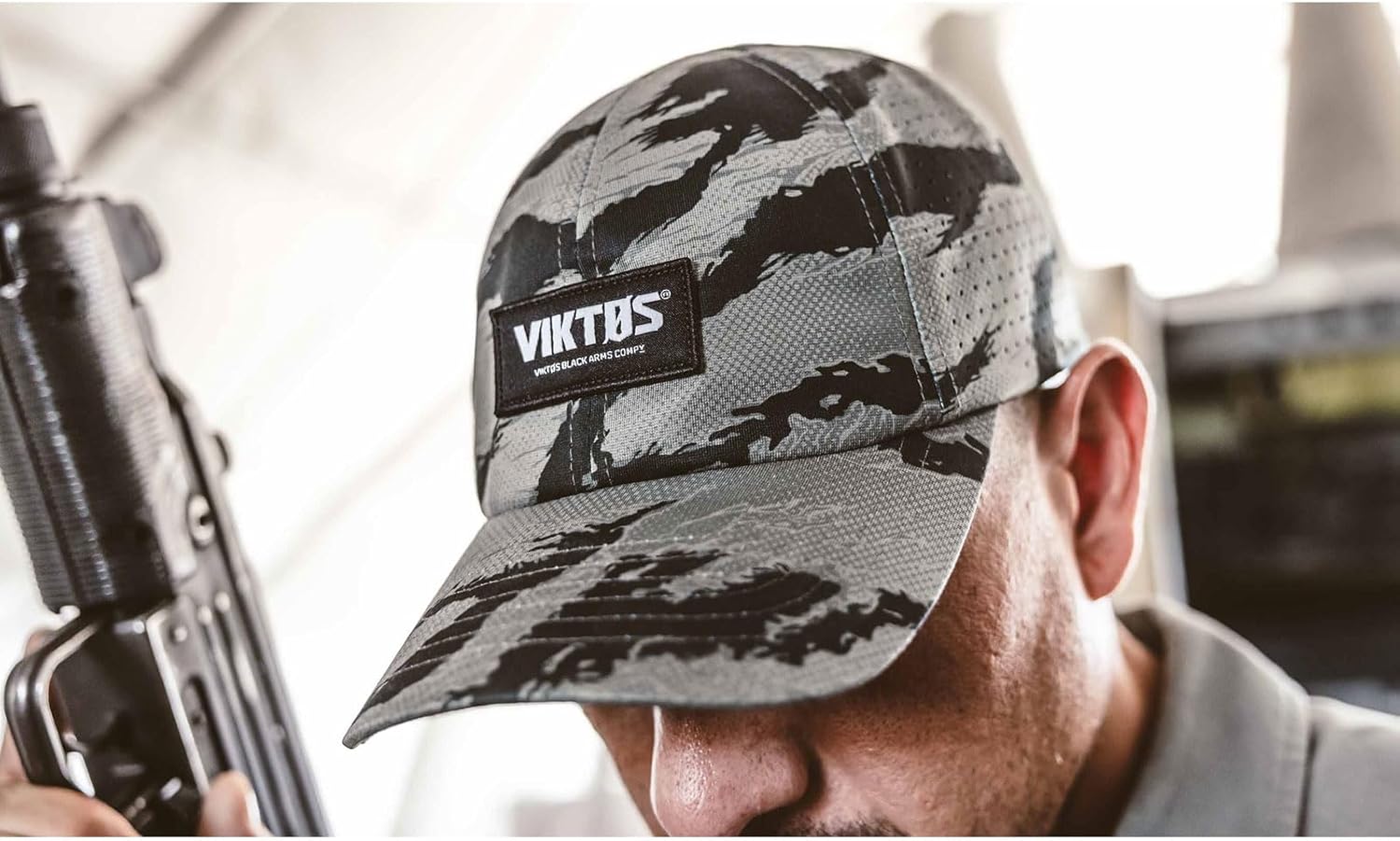 VIKTOS Men's Superperf TS Tactical Hat - Moisture-Wicking Adjustable Casual Pre-Curved Mid-Profile Baseball Cap