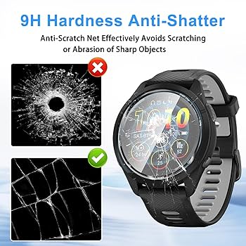 Garmin forerunner265＋スクリーンフィルム2枚 Amazon | ガーミン(GARMIN) 液晶保護フィルム 2枚入り