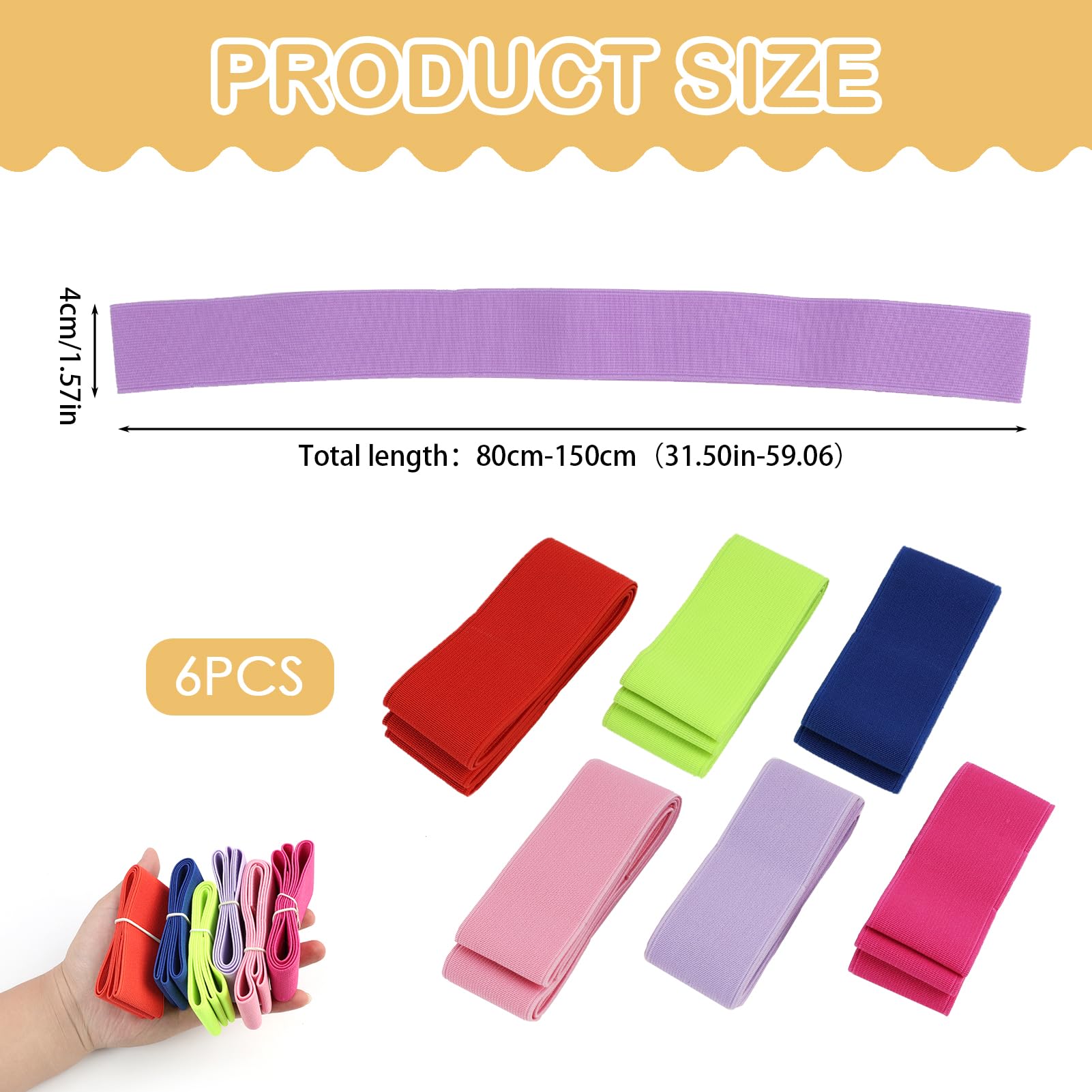 Paquete de 6 bandas de toalla para crucero, playa, tumbona, piscina, sillas de piscina, clips de toalla elásticos extra duraderos, sin broches, accesorios esenciales para cruceros y playa