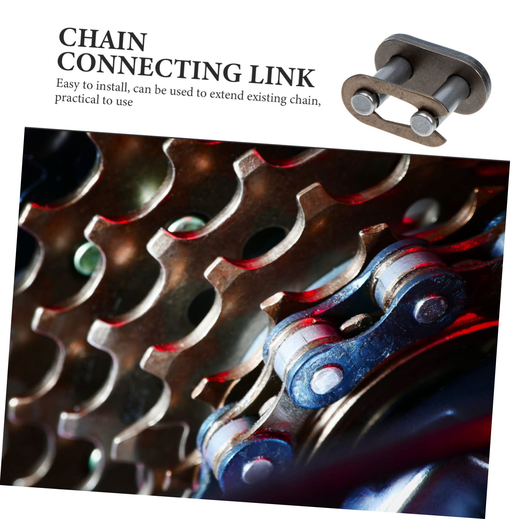 ELAYARD 20 Stück Motorrad Kettenverbinder - Heavy Duty Für ATV & Offroad