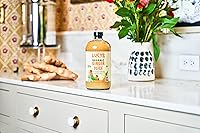 Vista 9 de Lucy’s Family Owned - PERUVIAN Organic 99% Pure Ginger Juice, 34 oz. Glass Bottle (Made From Fresh Pressed)