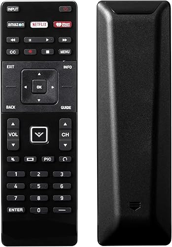 XRT122 - Control remoto universal de repuesto para todos los televisores inteligentes Vizio E-Series D-Series LED HDTV