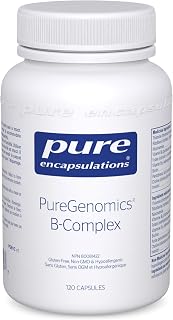 Pure Encapsulations - PureGenomics B-Complex - Comprehensive B Vitamin Supplement* - 120 Capsules