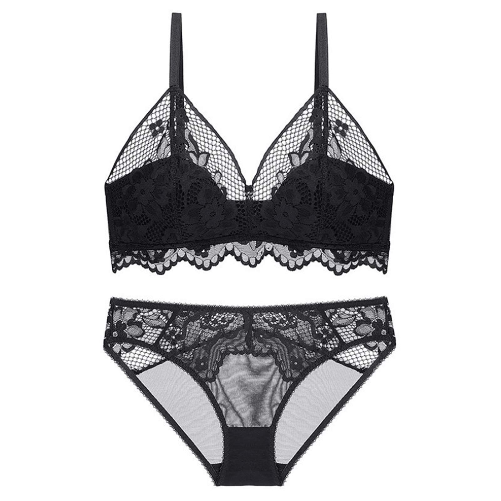 Kobiety seksowny komplet bielizny koronkowe biustonosze zestaw dla kobiet, koronkowy pasek Bralette biustonosz i majtki komplet bielizny Push Up