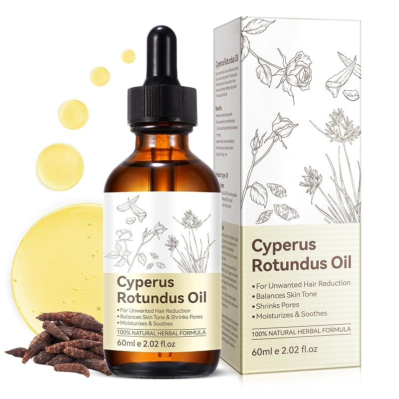 Óleo de Cyperus Rotundus O.SECERT para cuidados da pele, 60 mL
