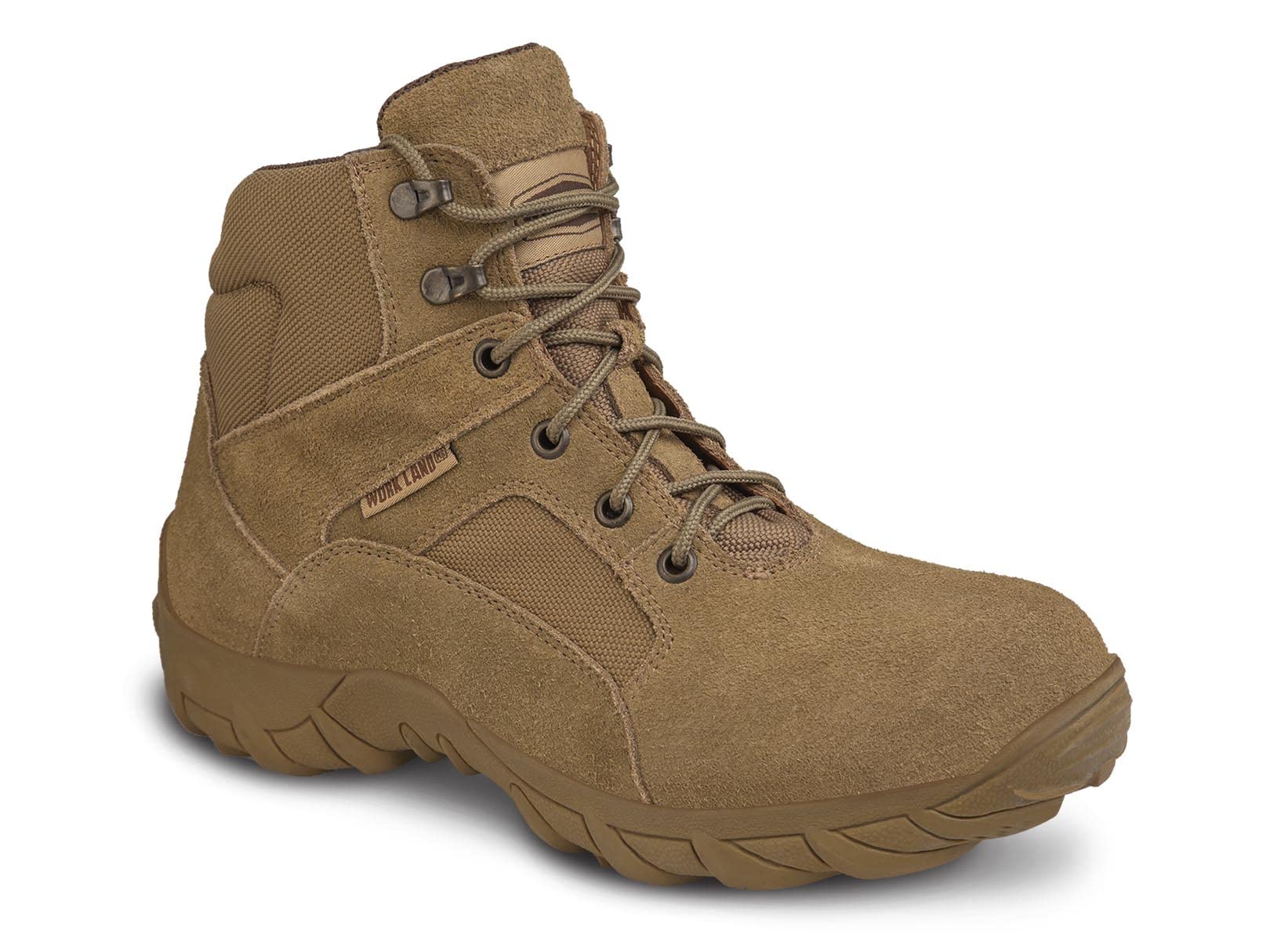 WORKLAND 76223 Military and Tactical Boots for men, Soft toe, Comfortable Motorcycle Combat Anti-Fatigue Booty, Rubber Sole Slip Resistant