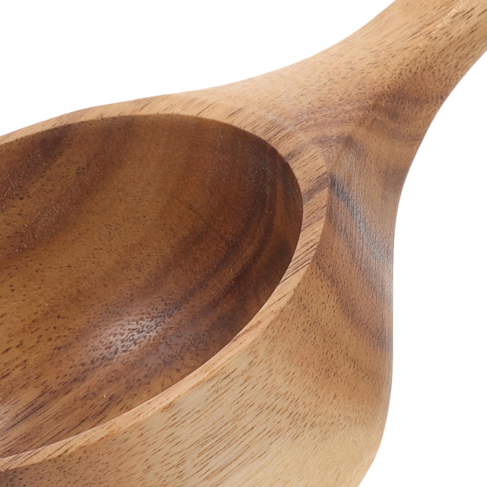 Cucharón de Agua para Baño de Madera Marrón Diseño Ergonómico y Práctico, Accesorio Adecuado para Sauna y Riego en Jardín