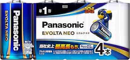Panasonic - パナソニック EVOLTA NEO アルカリ乾電池　96本(単3&amp;単4) Amazon | パナソニック エボルタNEO 単3形アルカリ乾電池 4本